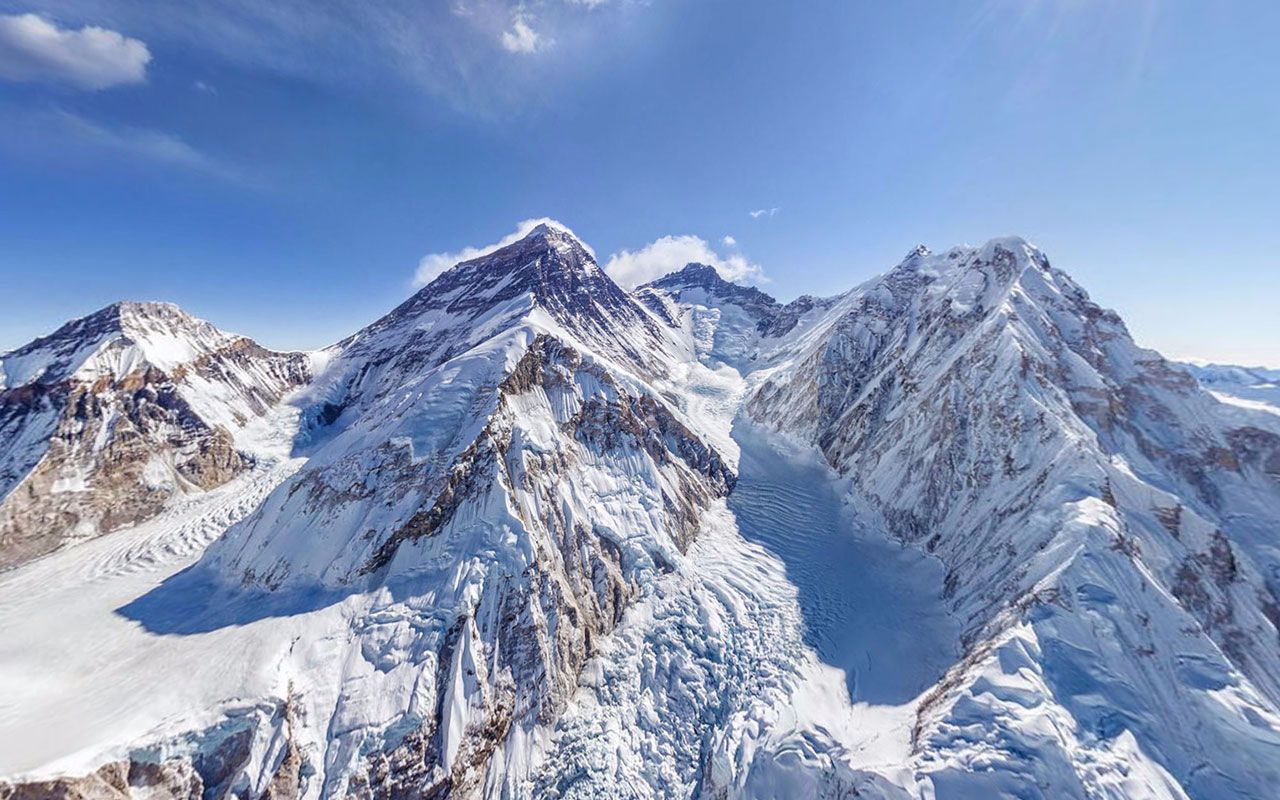 珠穆拉玛峰360�全景