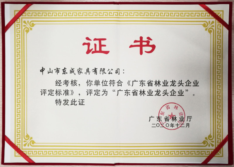 2020广东省林业龙头企业