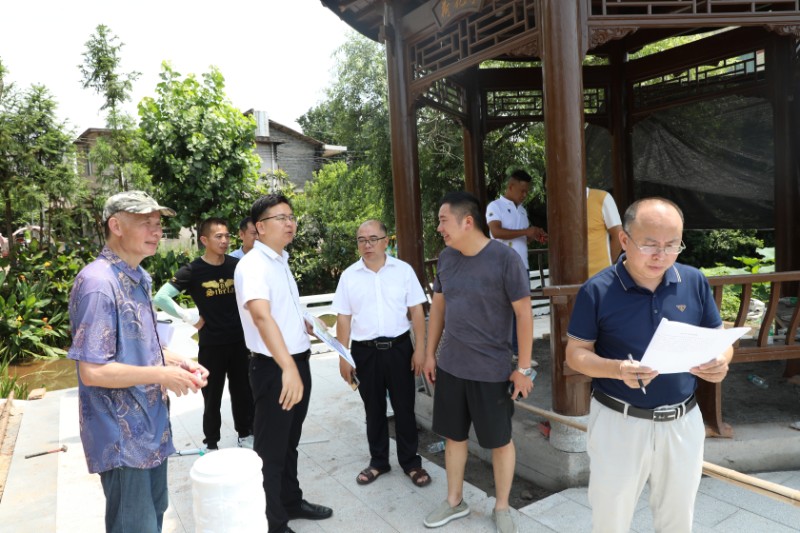 吉安市林业局调研小微湿地项目建设工作 - 关注森林