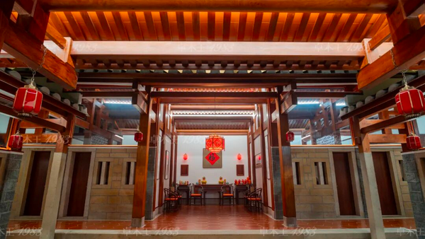 卓木王福建泉州红木整装传承祖宅案例