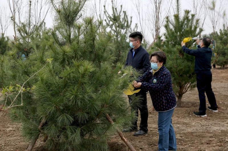 2022年共和国部长义务植树活动在京举行4