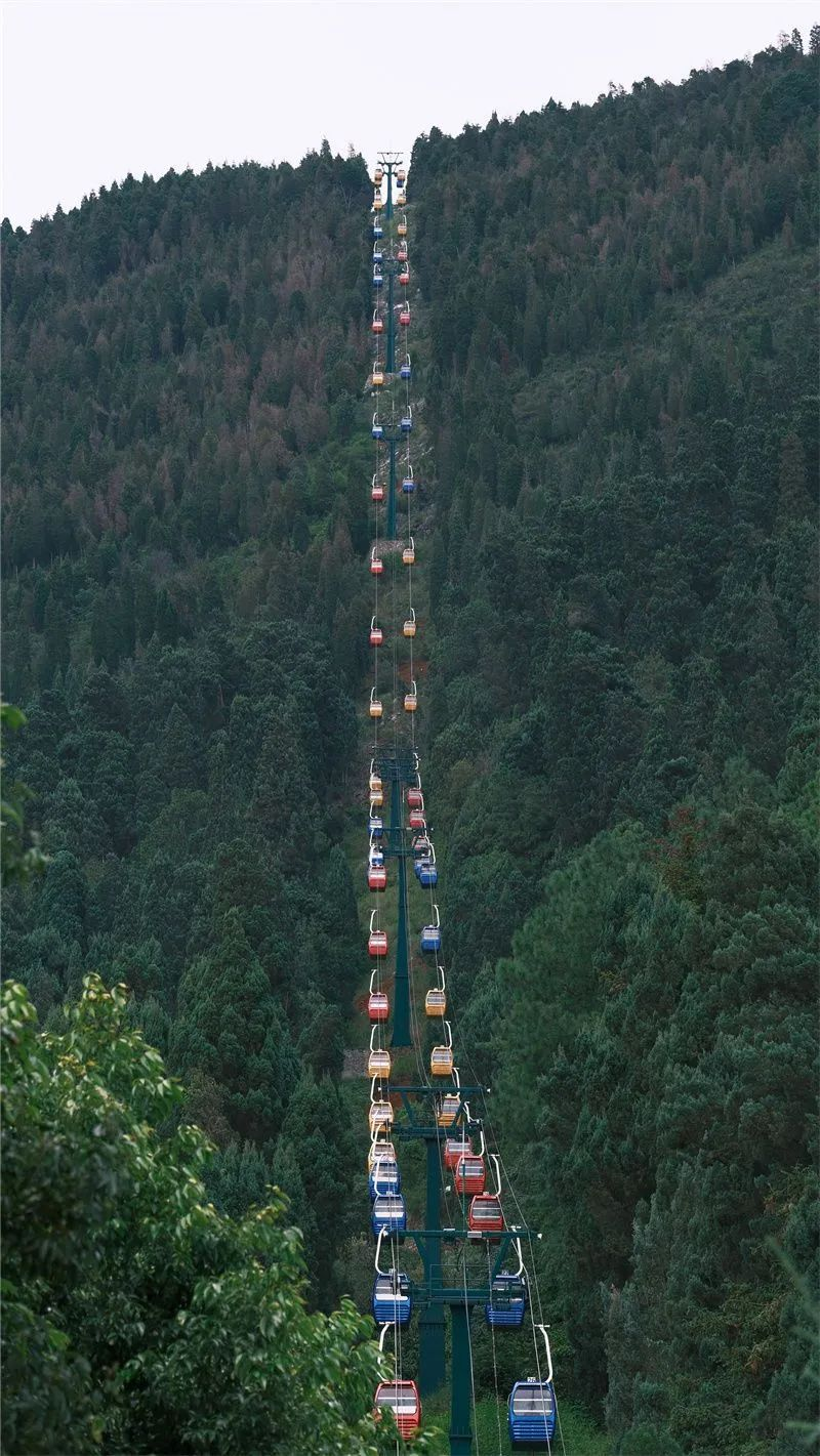 老陰山索道 圖源：“紅河文旅”微信公眾號(hào)