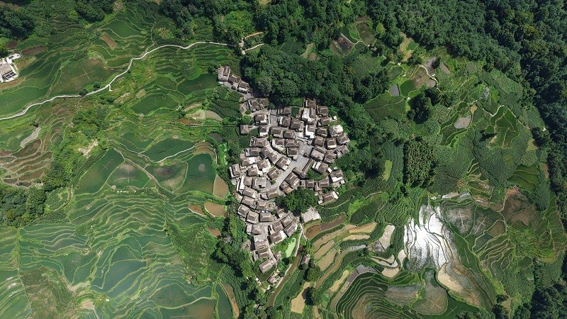 阿者科村全景 林嘉睿 攝