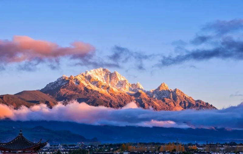玉龍雪山。楊壽福 攝