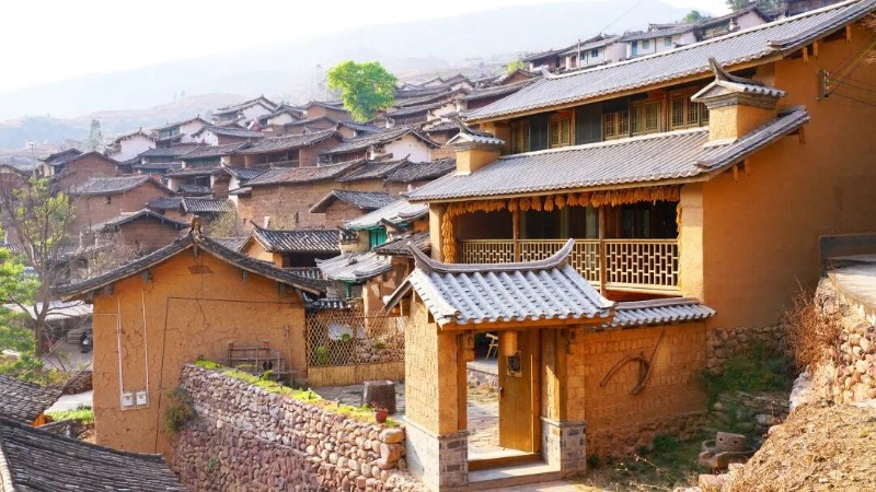 永仁縣外普拉村秋景