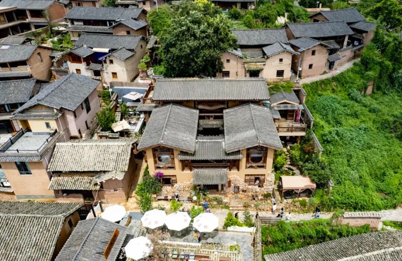 樂居之眼民宿。新華社