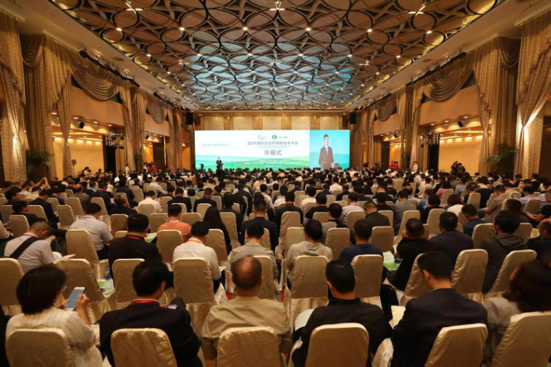 “2019国际生态环境新技术大会”开幕式现场