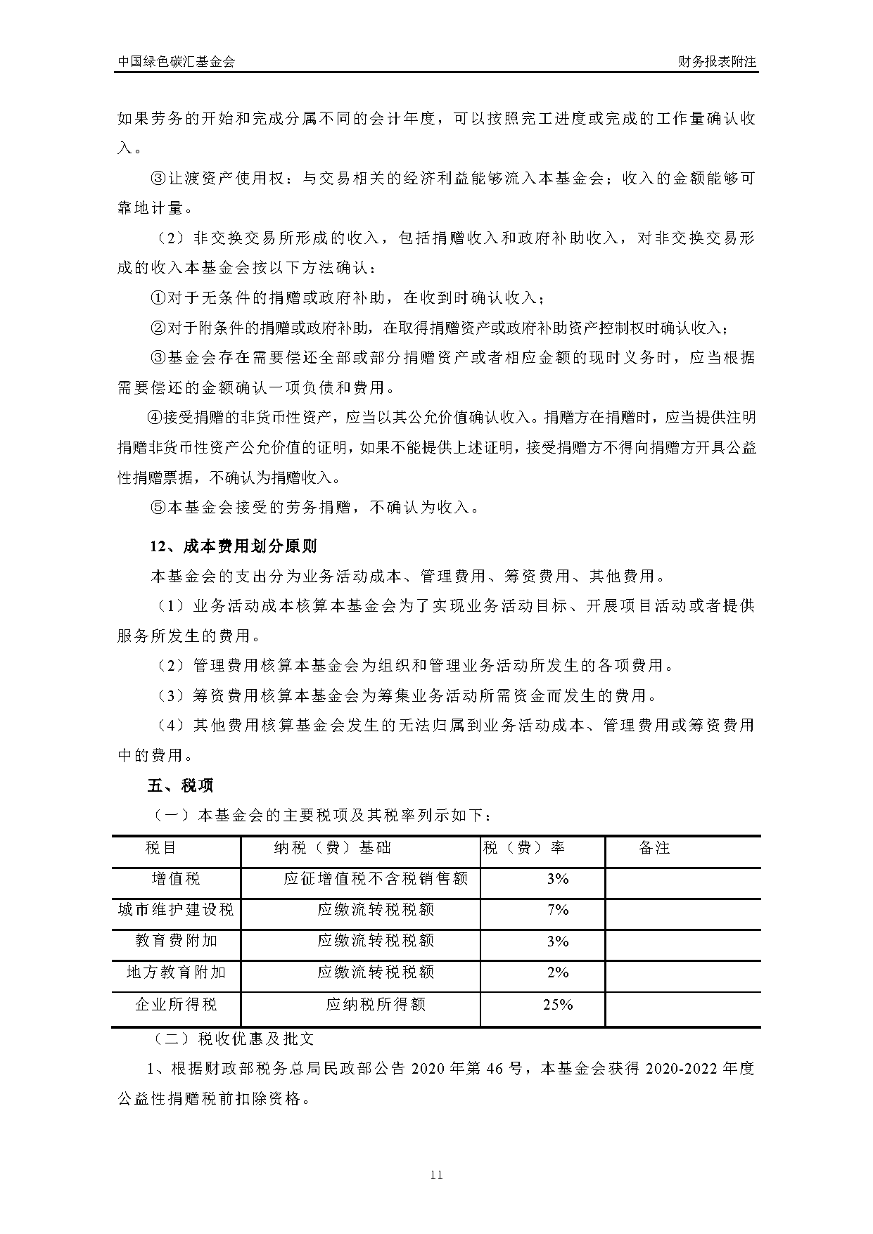 中国绿色碳汇基金会2021年度审计报告_页面_12