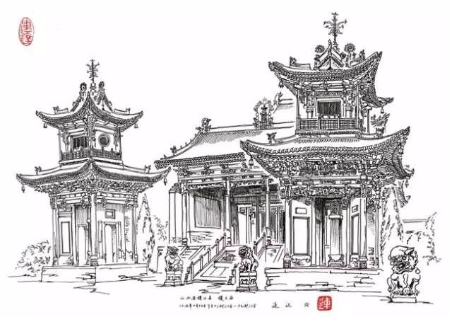 连达:画遍中国古建筑