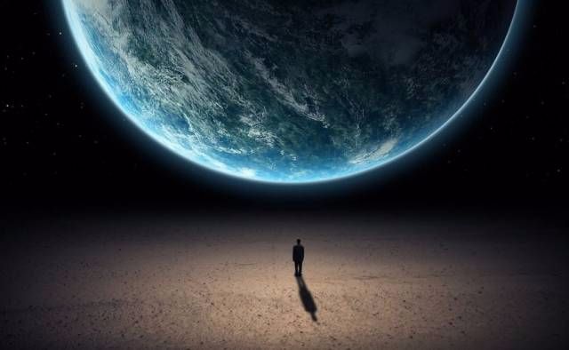 站在宇宙上看人体