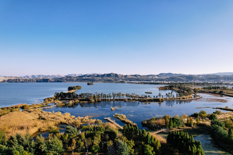 南滇池國(guó)家濕地公園 胡妤雅 攝