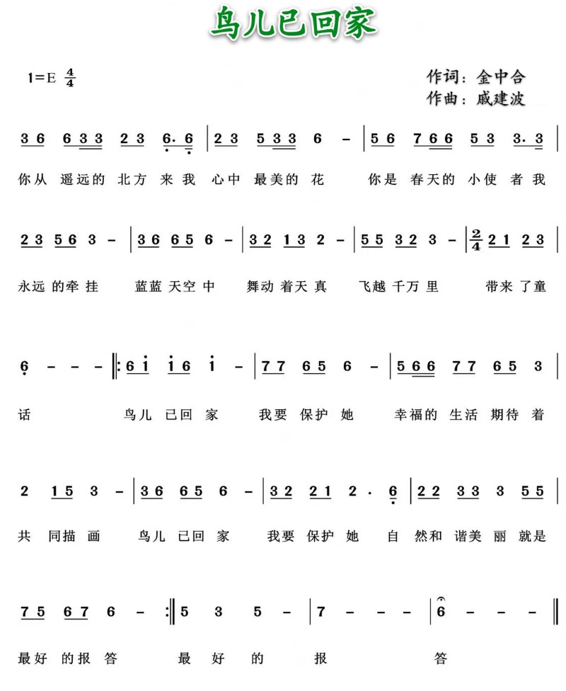 鸟儿已回家_副本