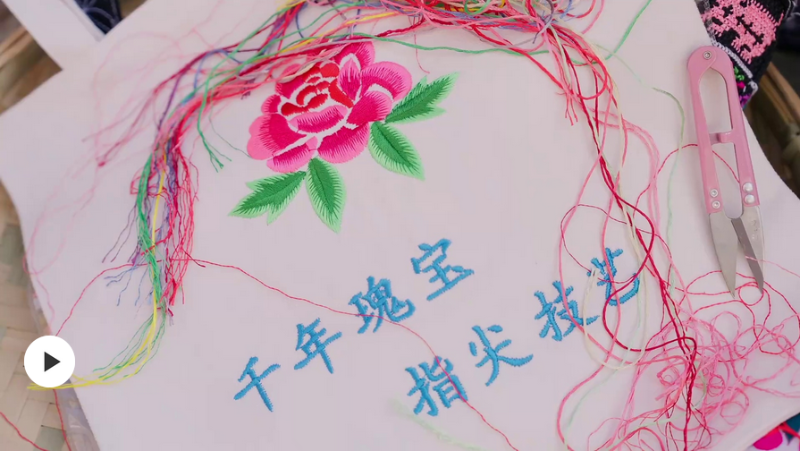 云南武定：绣染芳华 指尖生花 - 关注森林