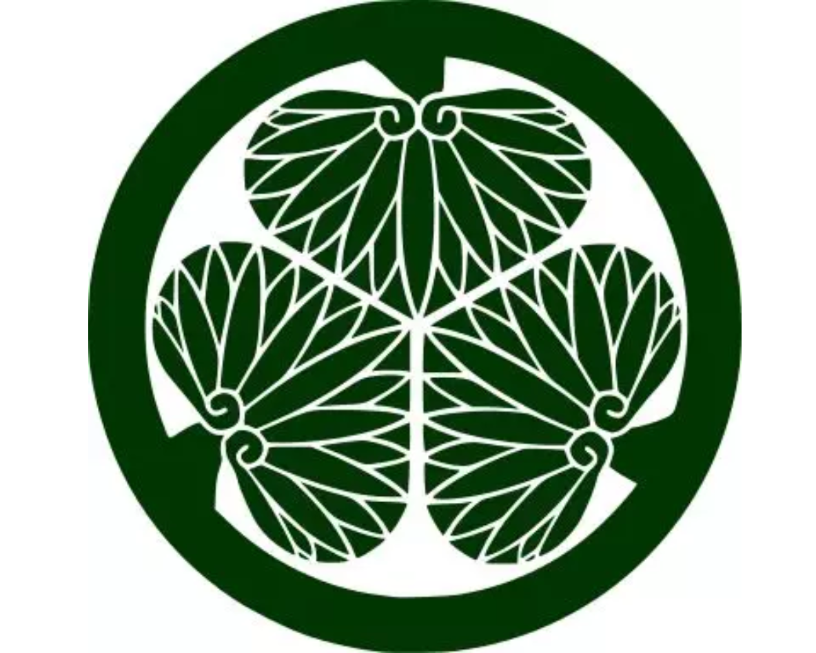 德川幕府的三叶葵家徽.图片:百楽兎 / wikipedia