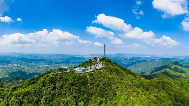 高明區皂幕山風景區。/佛山市新聞傳媒中心記者洪海攝