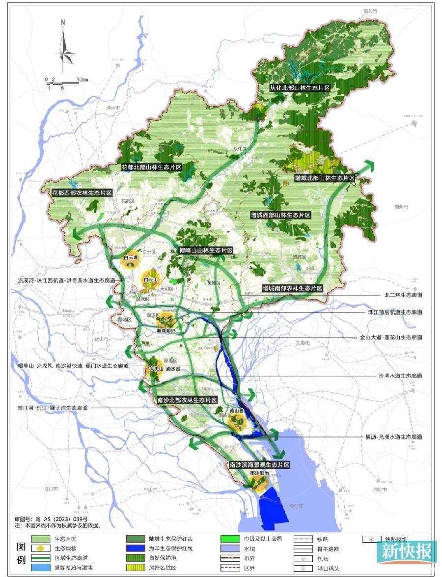 市域生態(tài)系統(tǒng)保護規(guī)劃圖