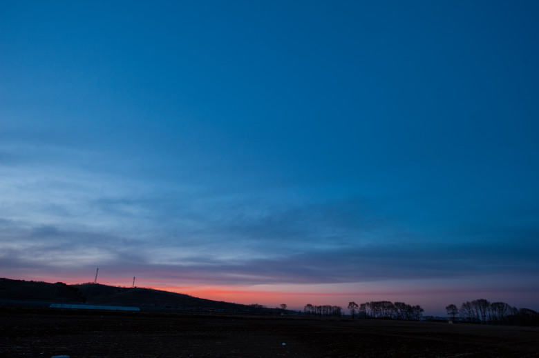南坡村外夜景_006