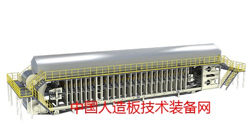 1-亞聯機械超開發的薄纖維板連續平壓機(88k)