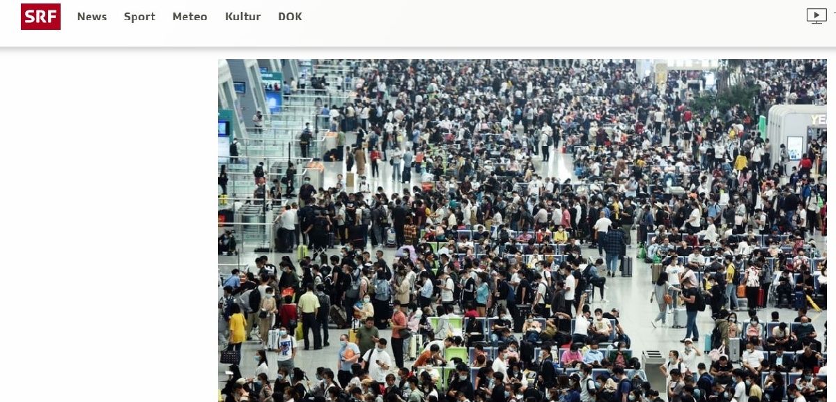 歐洲頭條丨超6億人次出游的長假是對質疑中國疫情數據造假的最好打臉