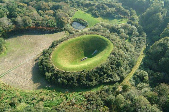 9,the irish sky garden crater(爱尔兰空中花园火山口)