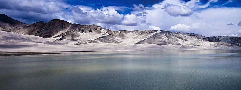 白沙湖  拍摄于新疆克孜勒苏柯尔克孜自治州阿克陶县布伦口乡