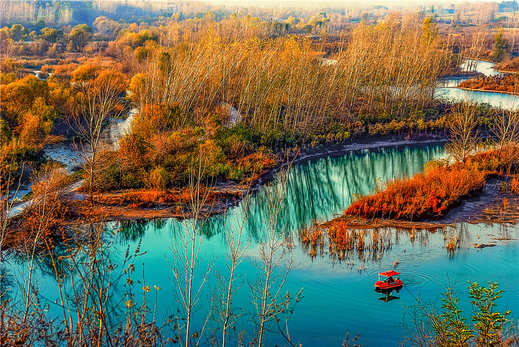 淇河湿地图片