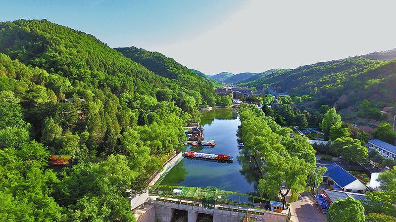 石家庄万花山景区图片