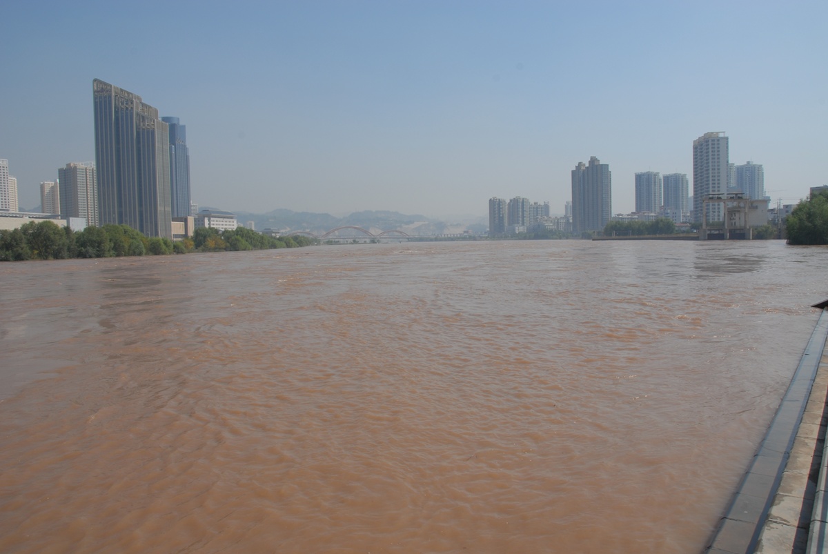 黃河182012秋蘭州黃河水