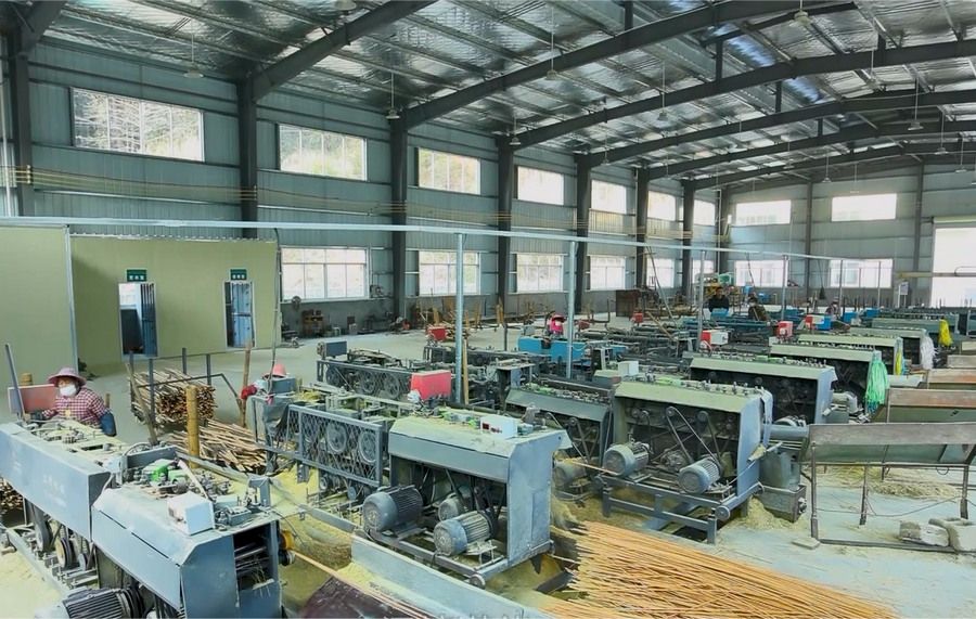 崇义毛竹加工促增收敲开群众致富门