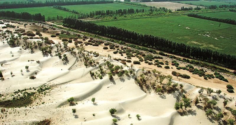 我国首次实现所有调查省份荒漠化和沙化土地"双逆转" _开始网
