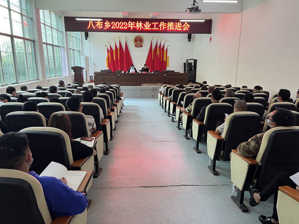 八布乡召开2022年林业工作推进会-麻栗坡县林草局-关注森林网