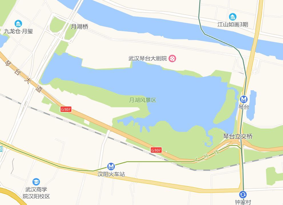 长沙市月湖公园地图图片