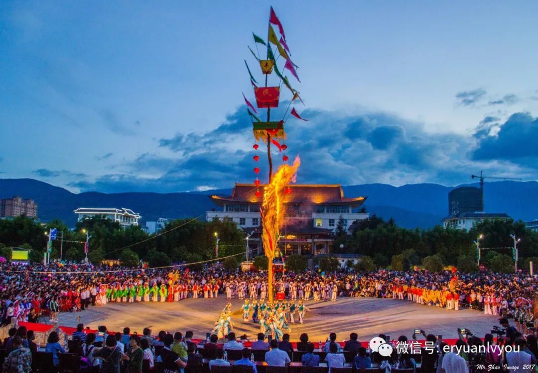 来大理怎么玩今年火把节来洱海源头点燃夏日激情