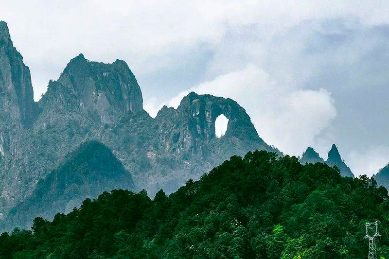 乐享云南美景74怒江石月亮