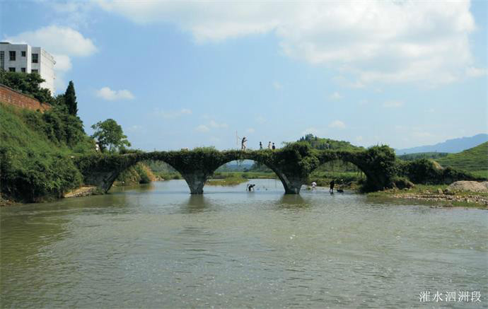 舂陵江永济桥图片
