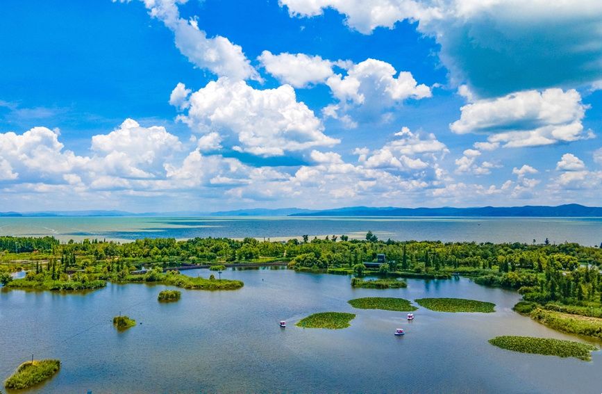 昆明斗南湿地美