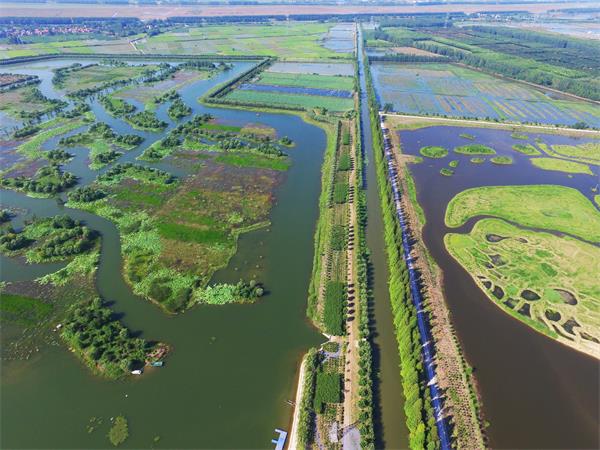 赫章湿地公园全景图片