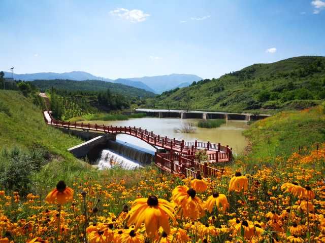 泾河源风景区图片