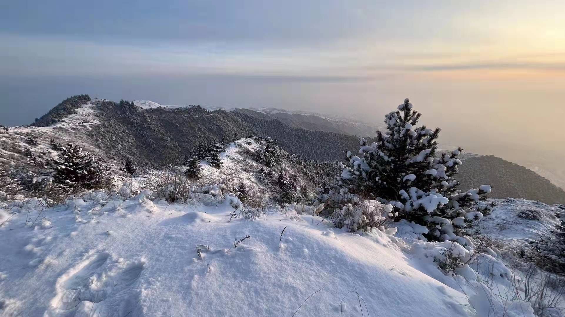 吳忠網先行區建設74大美羅山羅山晴雪