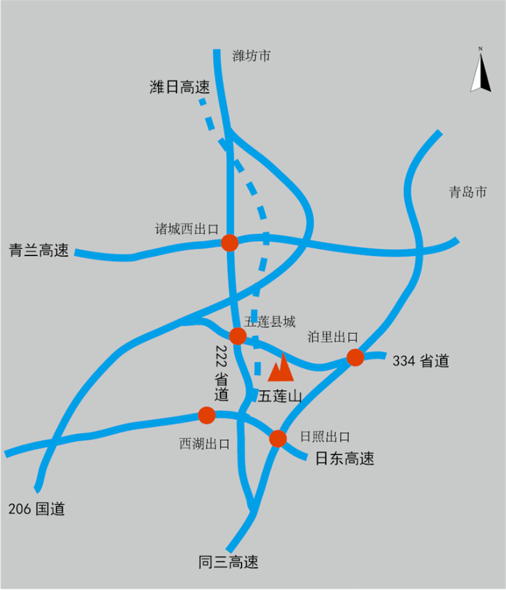 山东五莲山国家森林公园