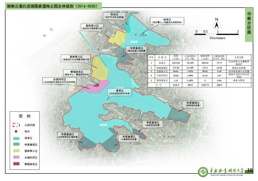 国家林业局关于对申报建立湖南云溪白泥湖国家湿地公园试点公示的通告